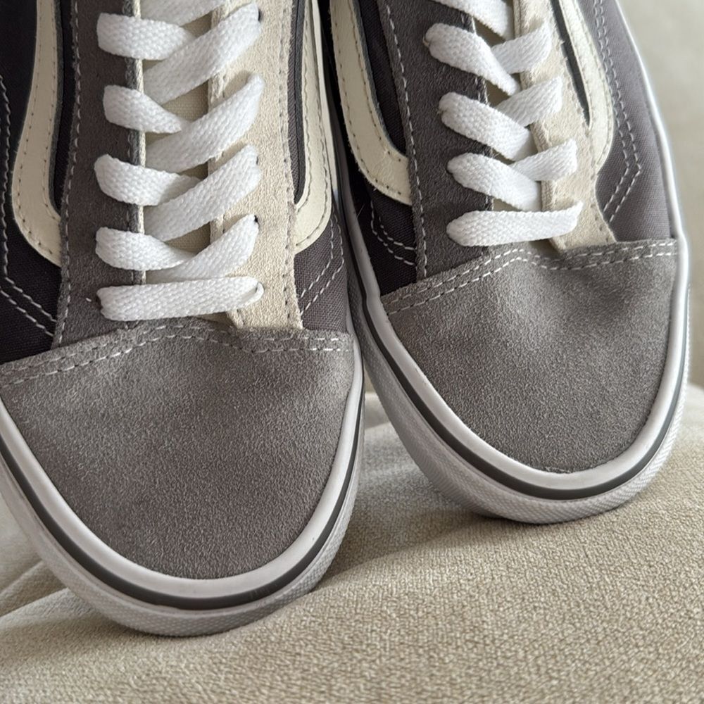 Vans Old Skool Style 36 Shoes Navy Gray Colorblock Sneakers - Picture 11 of 13